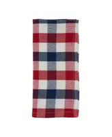 Saro Lifestyle Gingham Check Napkin Set of 4