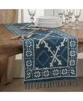 Saro Lifestyle Distressed Rug Runner