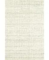 Feizy Gramercy R6326 Burgundy 5'6" x 8'6" Area Rug