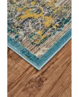 Feizy Mara R3471 Turquoise Rug