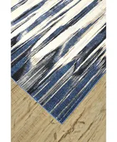 Feizy Milton R3468 Indigo 2'7" x 8' Runner Rug