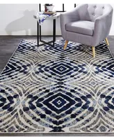 Feizy Milton R3469 Blue 2'2" x 4' Area Rug