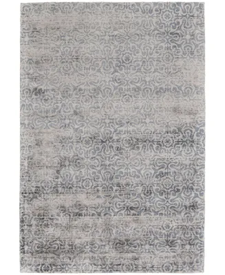 Feizy Nadia R8389 Charcoal 3'6" x 5'6" Area Rug