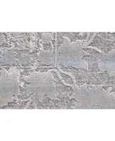 Feizy Prasad R3681 Mist 8' x 11' Area Rug