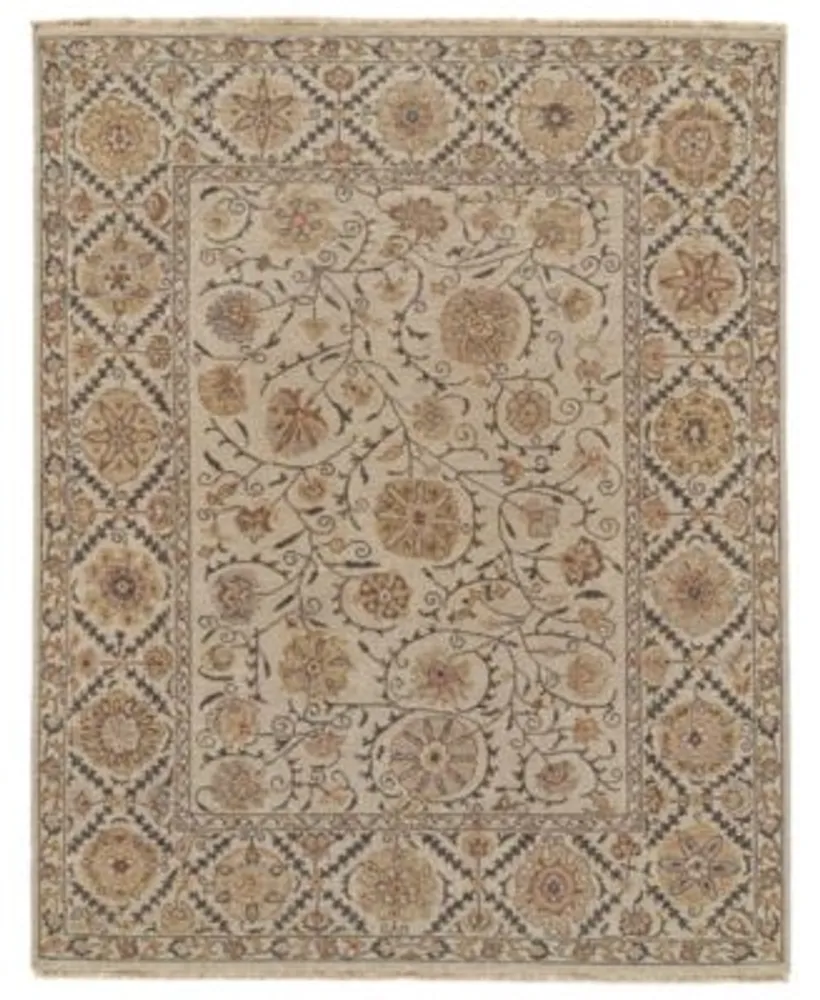 Closeout Feizy Evie R0759 Silver Area Rug