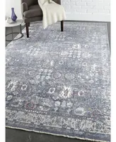 Feizy Cecily R3587 Midnight 3' x 5' Area Rug