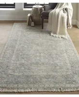 Feizy Caldwell R8799 Gray 7'6" x 9'6" Area Rug