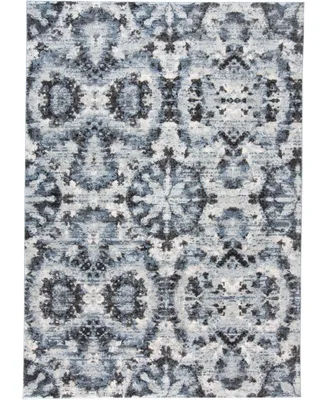 Feizy Ainsley R3895 Charcoal 5' x 8' Area Rug