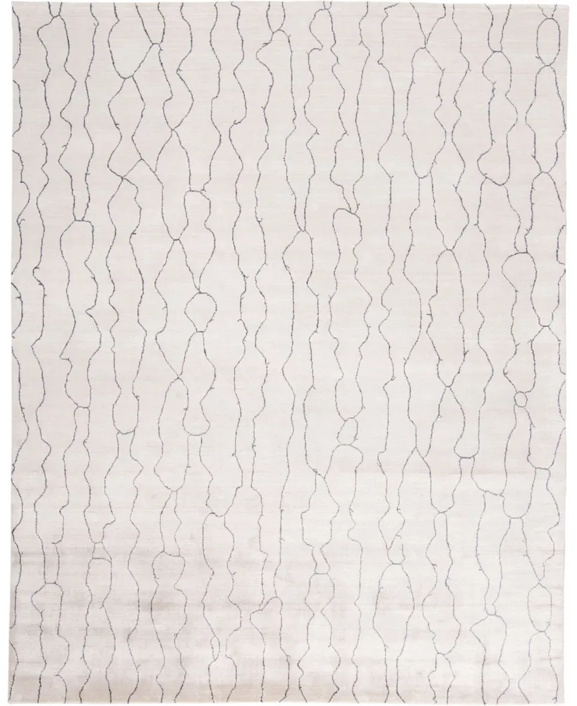 Feizy Lennox R8699 Ivory 5' x 8' Area Rug