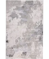 Feizy Prasad R3970 Gray 5' x 8' Area Rug