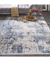 Feizy Cadiz R3891 Blue 2'2" x 3'2" Area Rug