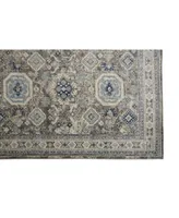 Feizy Berkeley R0812 Gray 5' x 8' Area Rug