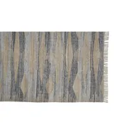 Feizy Beckett R0813 Gray 5' x 8' Area Rug