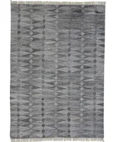 Feizy Beckett R0814 Gray 5' x 8' Area Rug