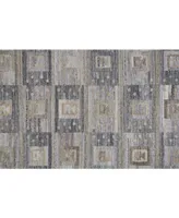 Feizy Beckett R0816 Charcoal 5' x 8' Area Rug