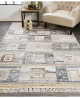 Feizy Londyn R0816 Charcoal Area Rug