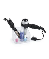Spectrum Contour Countertop Hair Dryer Accessory Organizer