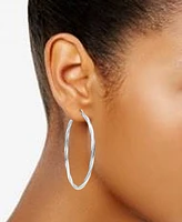 Giani Bernini Twist Hoop Earrings in Sterling Silver
