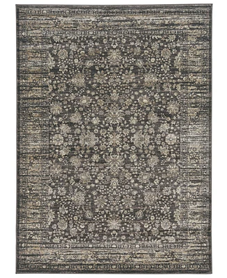 Kcloseout! M Home Silvano Sil-02 Brown 3'3" x 4'11" Area Rug