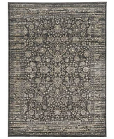 Kcloseout! M Home Silvano Sil-02 Brown 3'3" x 4'11" Area Rug