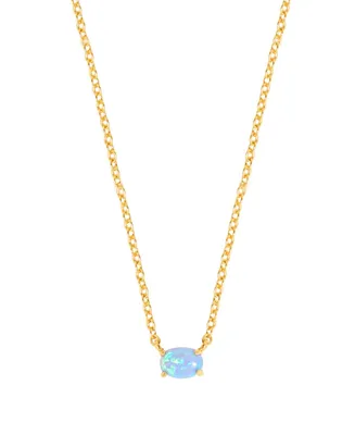 Ettika Keepsake Kyocera Opal Necklace