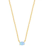 Ettika Keepsake Kyocera Opal Necklace