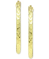 Giani Bernini Small Hoop Earrings in 18k Gold-Plated Sterling Silver, 1", Created for Macy's