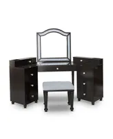 Urman Obsidian 3-Piece Vanity Set