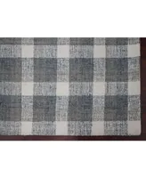 Amer Rugs Tartan Tra-8 Onyx 3'6" x 5'6" Area Rug