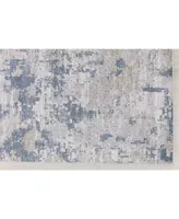 Amer Rugs Hamilton Ham 2 Ivory Blue Rug