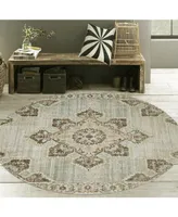 Amer Rugs Eternal Ete-20 Beige/Sand 6'7" Round Rug