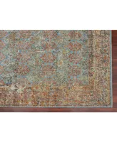 Amer Rugs Eternal Ete- Turquoise 2'7" x 7'6" Runner Rug