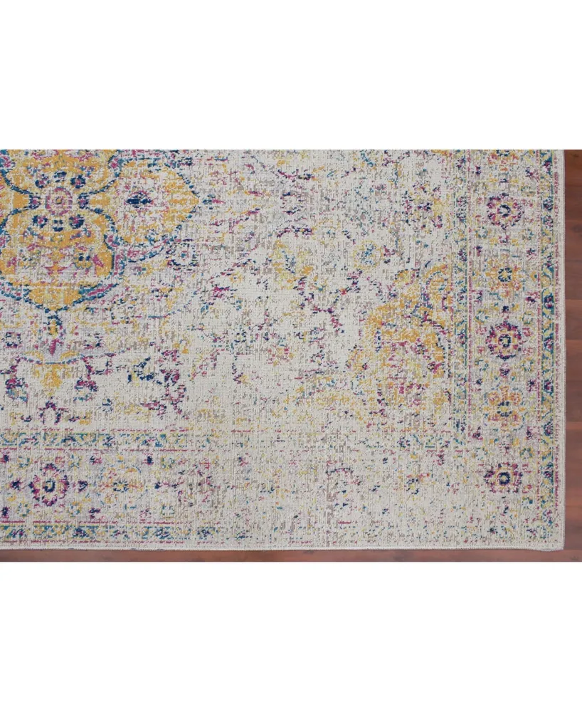 Amer Rugs Eternal Ete-2 Ivory 2'7" x 7'6" Runner Rug