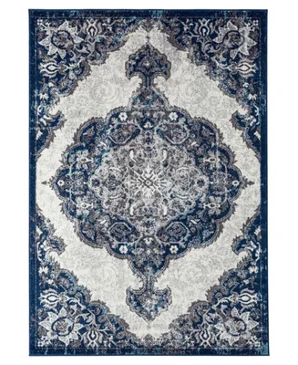 Amer Rugs Alexandria Alx- Navy 4' x 6' Area Rug