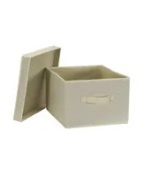 Household Essential Large Fabric Storage Bins 2 Pack