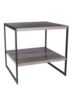 Household Essential Ashwood Low End Table