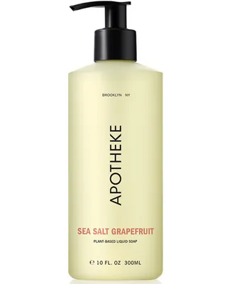 Apotheke Sea Salt Grapefruit Liquid Soap, 10
