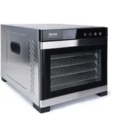 Aroma Afd-965SD 6 Tray Electric Food Dehydrator with Glass Door