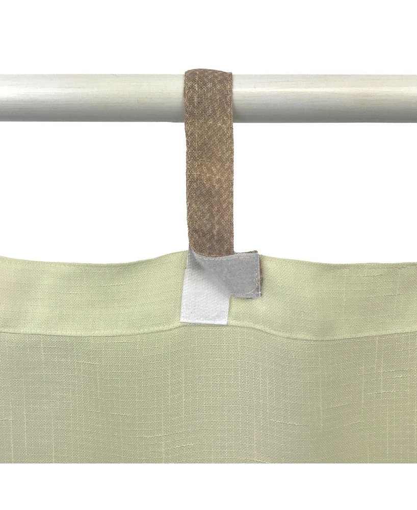 Darien Sheer 52" x 95" Indoor/Outdoor Tab Top Curtain Panel
