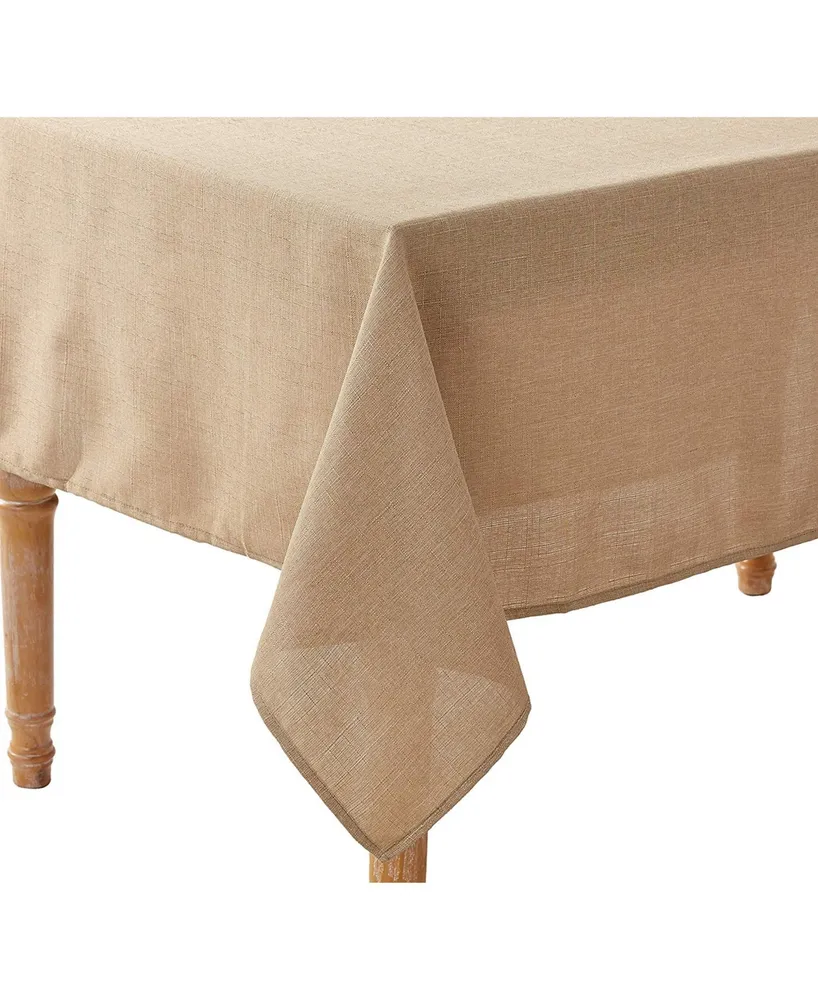 Violet Table Linens European Solid Pattern Tablecloth