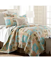 Levtex Bridgetown Coastal Print Reversible 3-Pc. Quilt Set, Full/Queen