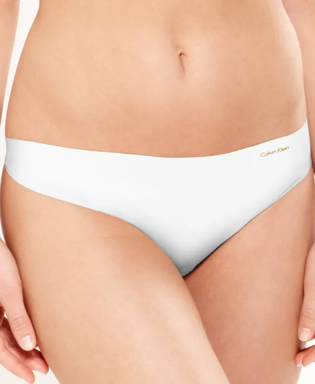Calvin Klein Women's Invisibles Thong Underwear D3428 XS, S, M, L, XL