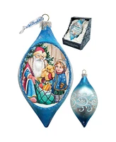 G.DeBrekht Toy Bag Drop Glass Ornament