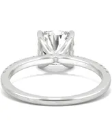 Charles & Colvard Moissanite Engagement Ring (2-5/8 ct. t.w. Dew) 14k White Gold