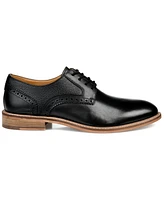 Thomas & Vine Men's Clayton Plain Toe Brogue Derby Shoe