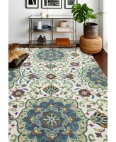 Closeout! Bb Rugs Taron Val-06 Ivory 3'6" x 5'6" Area Rug