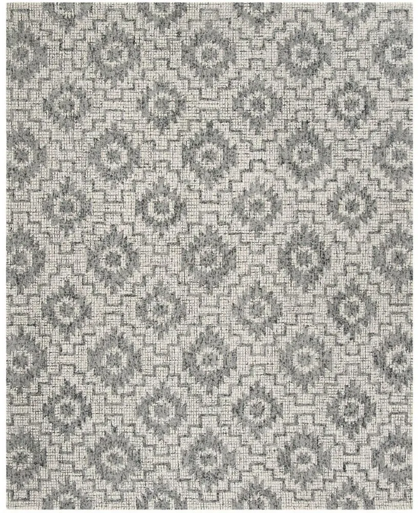 Safavieh Abstract Ivory and Onyx 8' x 10' Area Rug