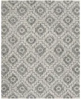 Safavieh Abstract Ivory and Onyx 8' x 10' Area Rug