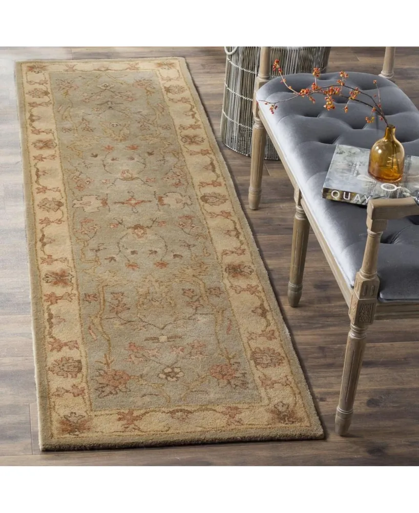 Safavieh Antiquity At62 Silver 2'3" x 8' Runner Area Rug
