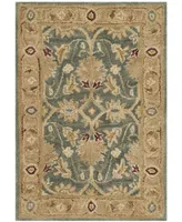 Safavieh Antiquity At849 Teal and Taupe 2' x 3' Area Rug